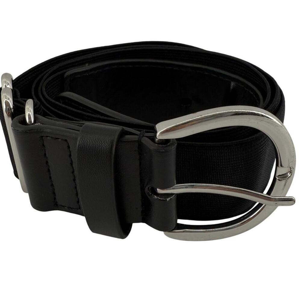 Under Armour Adult Softball Baseball Belt Black Adjustable Elastic 28-48 Inch